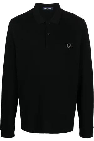 Fred Perry Crest-motif polo shirt