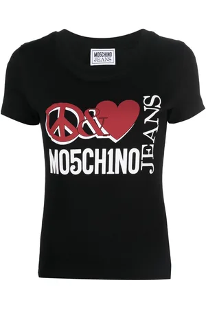 Moschino Graphic logo-print T-shirt