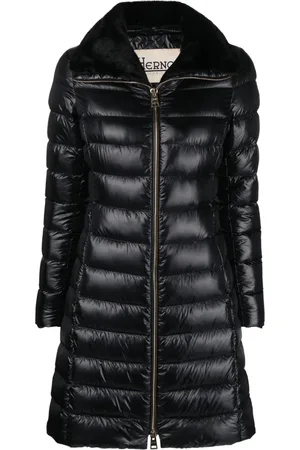 HERNO High-shine long padded coat