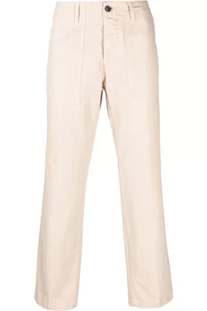 FAY Muži Rovné nohavice - Straight-leg cotton trousers
