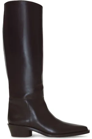Proenza Schouler Bronco leather tall boots