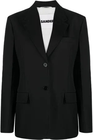 Jil Sander Single-breasted cotton blazer