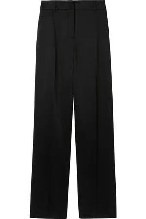 Burberry Pressed-crease flared trousers