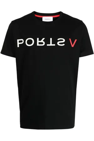 Ports V Logo-print T-shirt