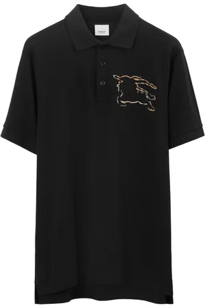 Burberry Logo-print cotton polo shirt