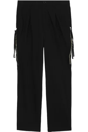 UNDERCOVER Zip-detail straight-leg trousers
