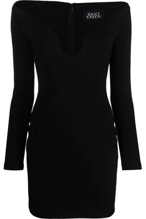 Solace The Uma off-shoulder minidress