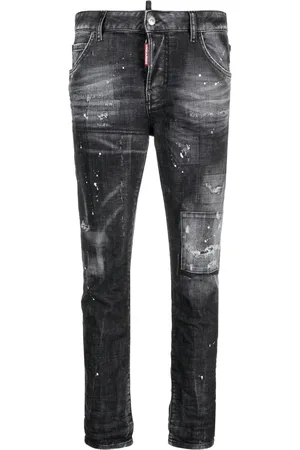 Dsquared2 Low-rise distressed skinny jeans