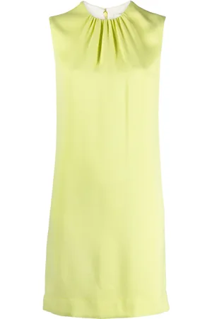 Lanvin Round-neck sleeveless minidress