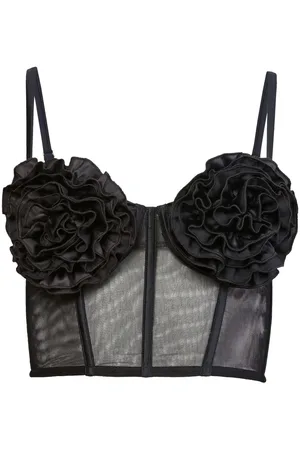 FLEUR DU MAL Rose cup bustier
