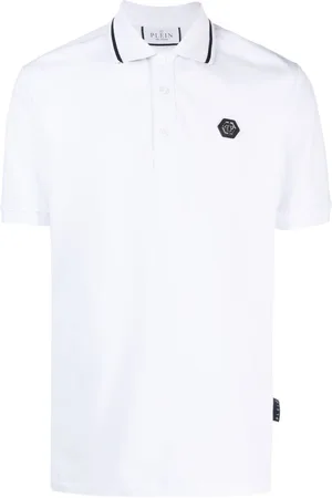 Philipp Plein SS Paisley Strass polo shirt