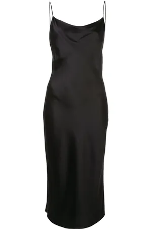 FLEUR DU MAL Cowl neck slip dress