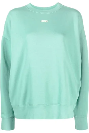 Autry Logo-print cotton sweatshirt