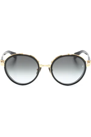 Balmain Croissy round-frame sunglasses
