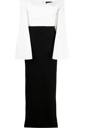 Solace Eliana wide-sleeve maxi dress