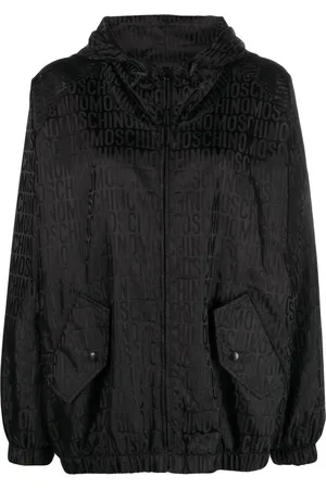 Moschino Logo-print hooded jacket