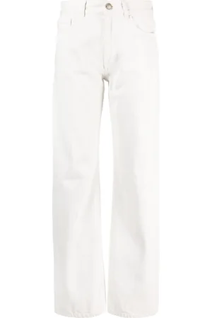 MOORER Straight-leg high-waist jeans