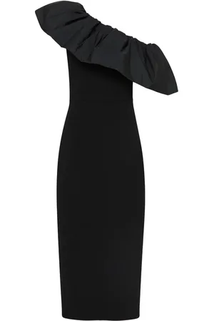 Rebecca Vallance After Hours one-shoulder midi dress