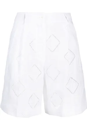 Kiton Perforated-detailed shorts
