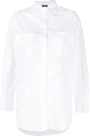 Kiton Perforated long-sleeved shirt