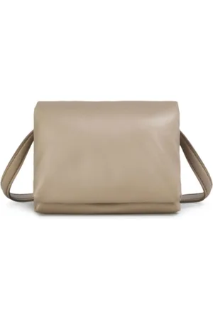 Marni Mini Prisma leather clutch bag