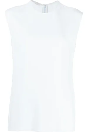 Stella McCartney Cady cap-sleeved blouse