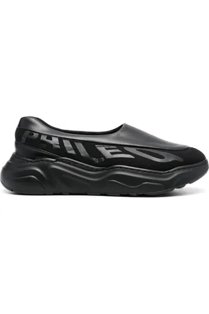 Phileo Logo-print low-top laceless sneakers
