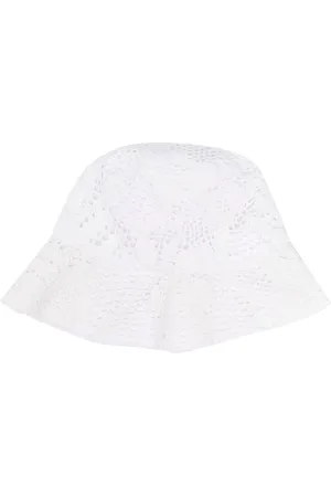 Comme des Garçons Crochet-knit bucket hat