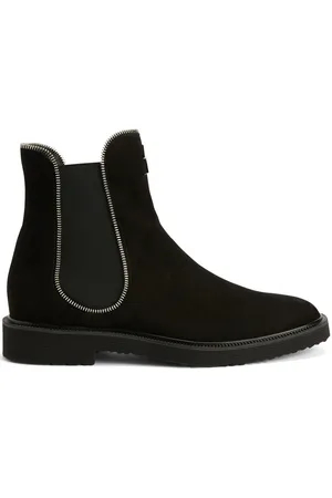 Giuseppe Zanotti Zipper-lined suede boots
