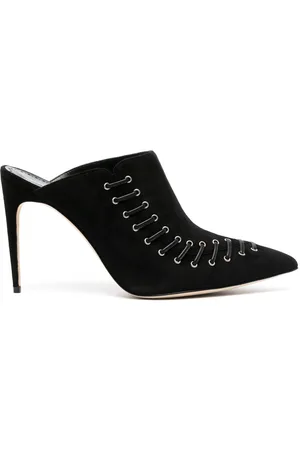 Manolo Blahnik Dobre 105mm suede mules