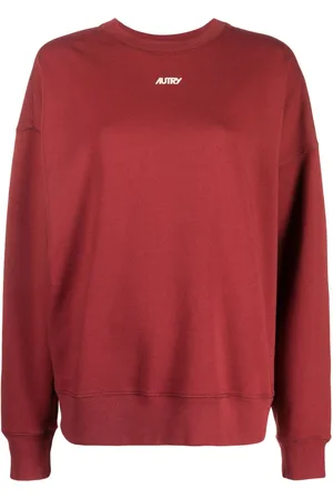 Autry Logo-embroidered cotton sweatshirt