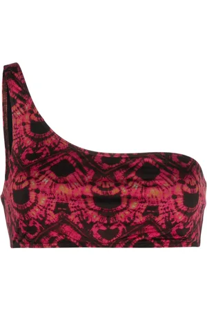 ULLA JOHNSON Reina one-shoulder bikini top
