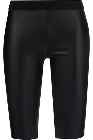 VERSACE Logo-waistband cycling shorts
