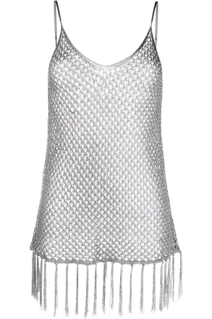 DODO BAR OR Taselled crochet top