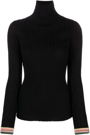 Etro Striped-edge wool jumper