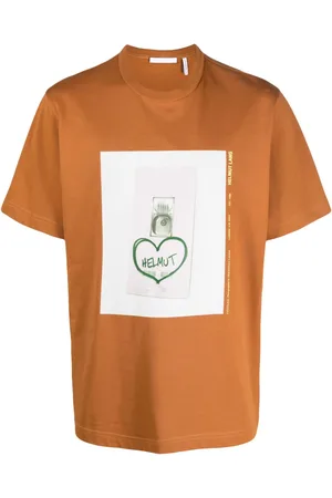 Helmut Lang Logo-print cotton T-shirt