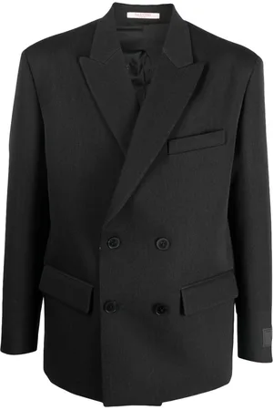 VALENTINO GARAVANI Double-breasted virgin wool blazer