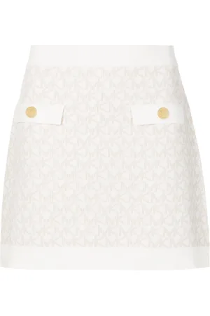 Michael Kors Logo-jacquard mini skirt