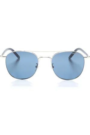 Montblanc Tinted round-frame sunglasses