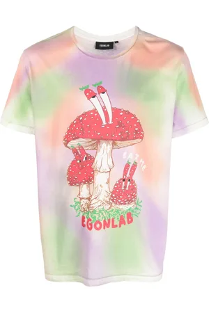 EgonLab Graphic-print cotton T-shirt