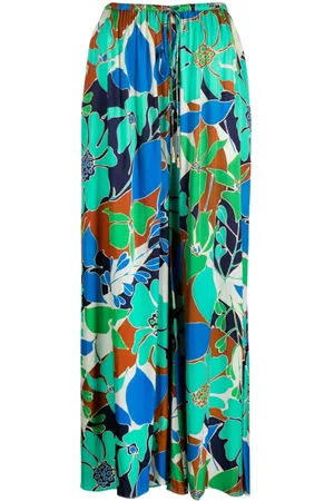 Cult Gaia Alaia floral-print trousers