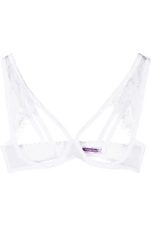 MAISON CLOSE Accroche Coeur cut-out detail bra