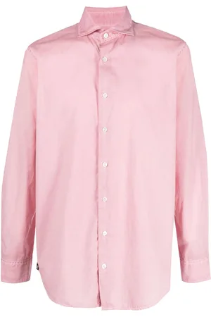 LARDINI Long-sleeve cotton shirt