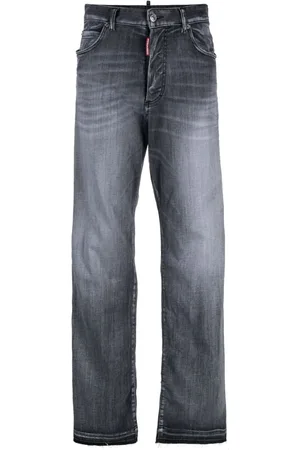 Dsquared2 Straight-leg stonewashed jeans