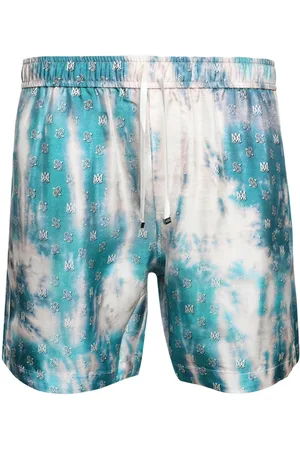 AMIRI Monogram-print elasticated-waist shorts