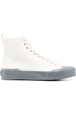 Jil Sander Canvas high-top sneakers