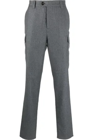 Brunello Cucinelli Straight-leg virgin wool trousers