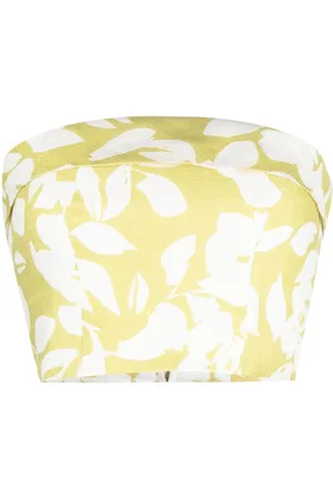 Bambah Lilly tube linen top
