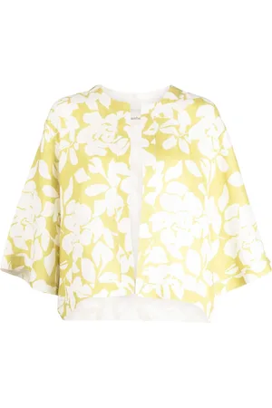 Bambah Lilly floral-print cotton bolero