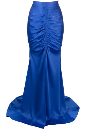 ALEX PERRY Draped train skirt